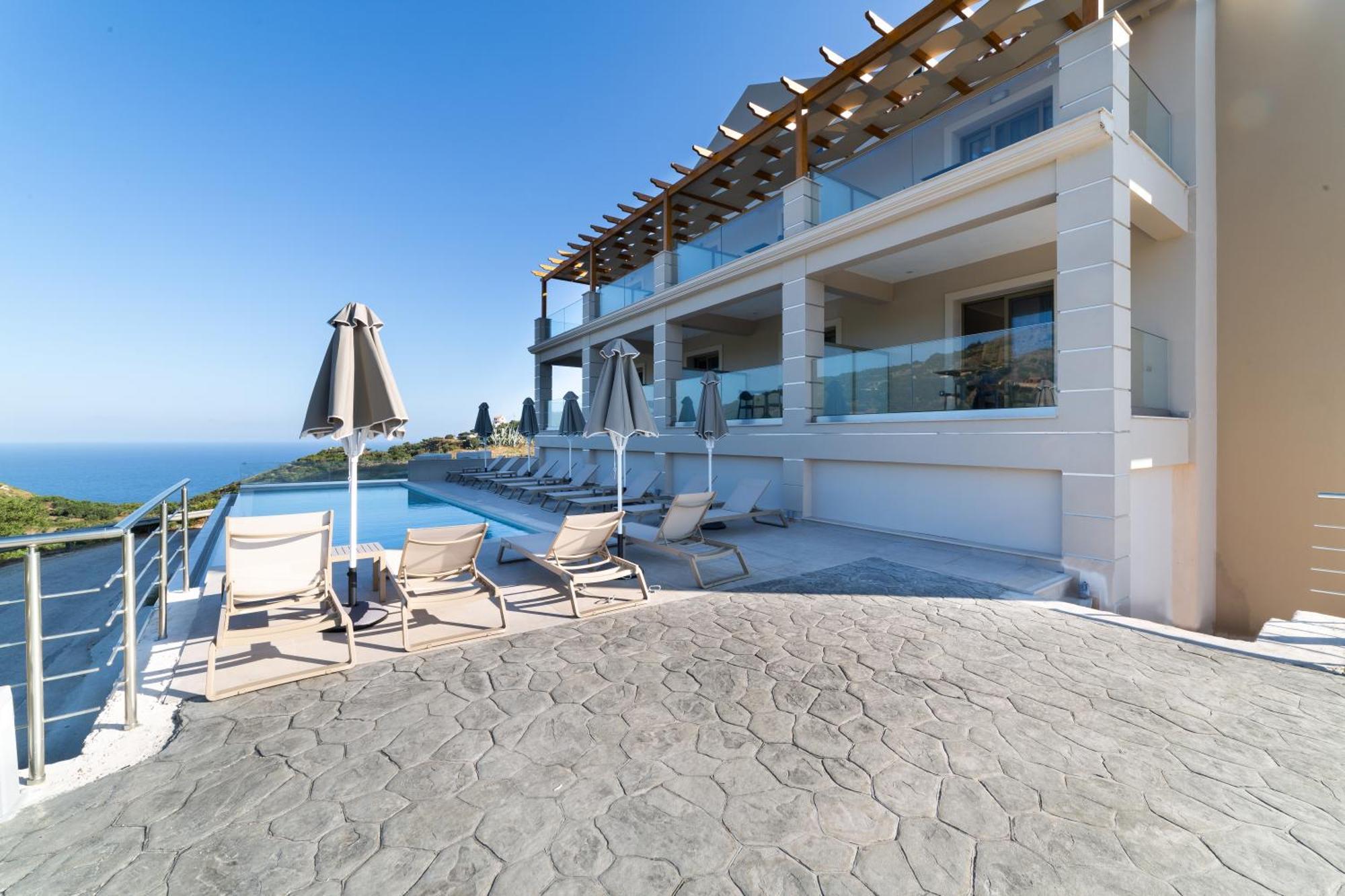 Sky View Suites Kefalonia Vovikes Luaran gambar